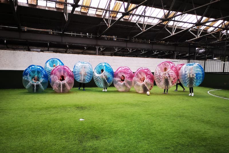 Bubble football