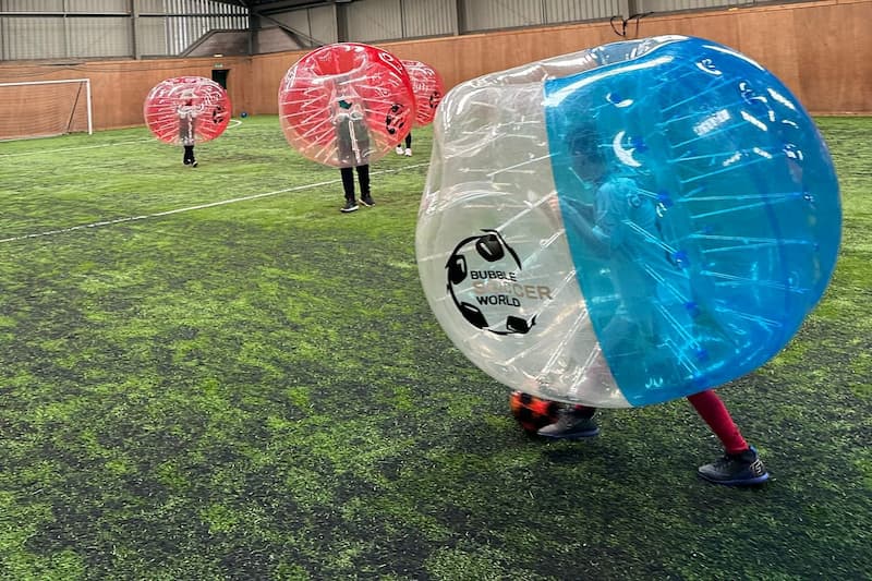 Zorb football game