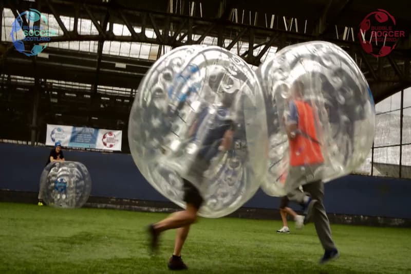 inflatable bubble soccer